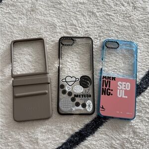 Casetify and Samsung case for Samsung Galaxy Flip 5